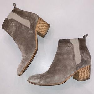 Grey Vince booties